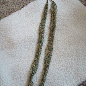 Beaded 17 in necklace